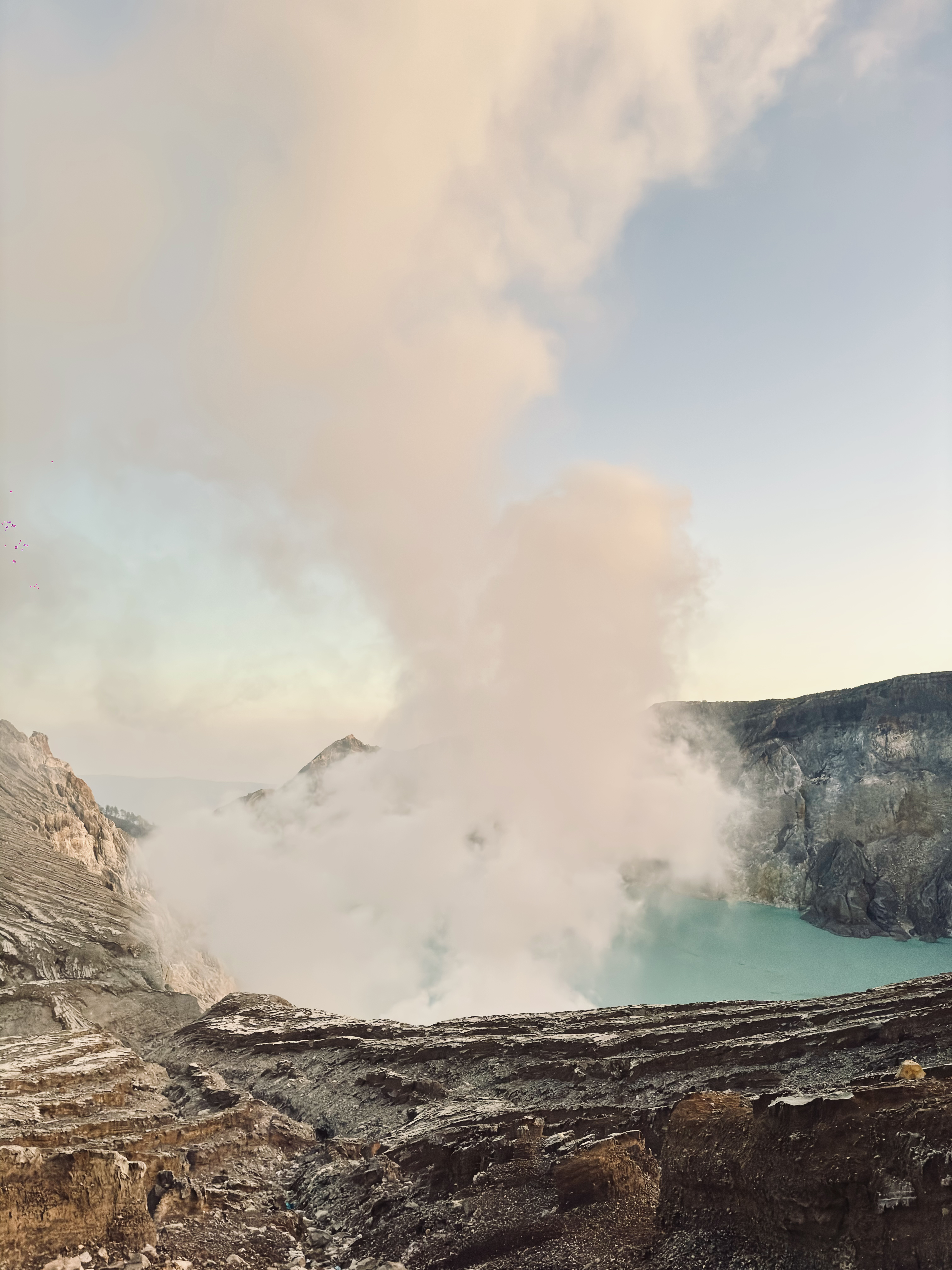 Ijen, caught at the right moment