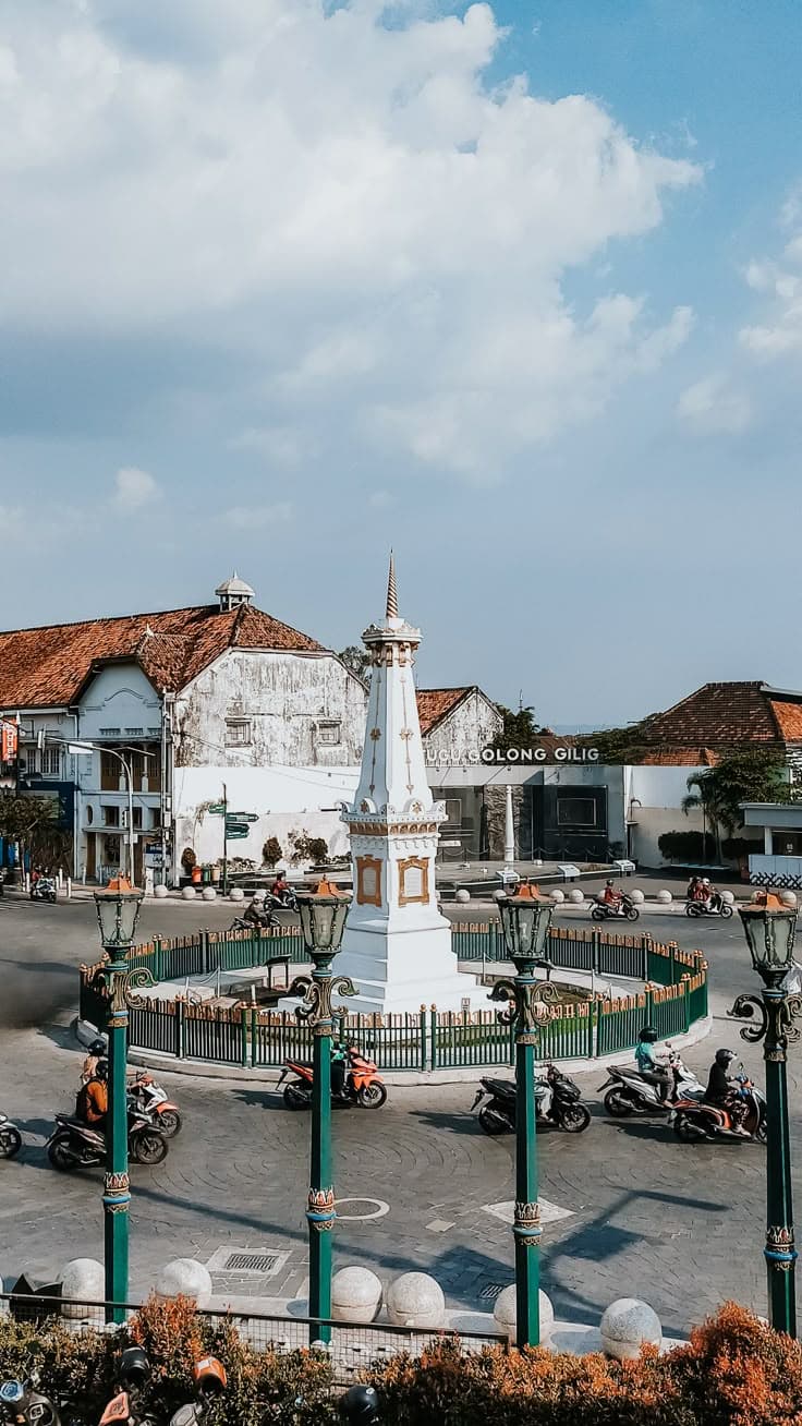 Yogyakarta cityscape